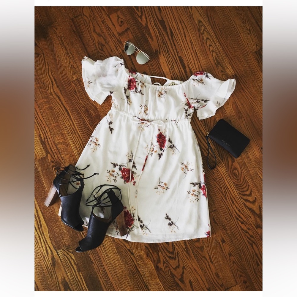 Promesa Off Shoulder Floral Sundress